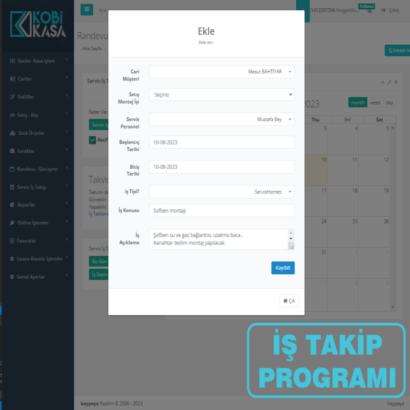 İş Takip Programı